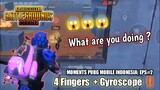 PUBG MOBILE HIGHLIGHTS | 4 Fingers + Gyroscope Aggressive | PUBG MOBILE Indonesia