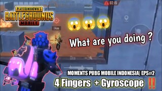 PUBG MOBILE HIGHLIGHTS | 4 Fingers + Gyroscope Aggressive | PUBG MOBILE Indonesia