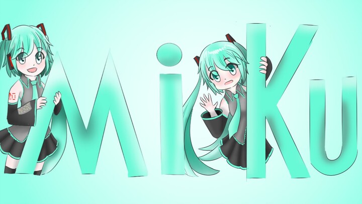 [meme] Saat miku menyanyikan "miku" (remake)