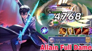 TOP Allain | Allain Đi Rừng Lên Full Dame 4k7 Sát Thương Chuẩn Team Bạn Khóc Thét✓