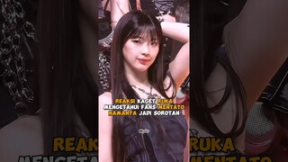 Reaksi kaget #ruka #babymonster mengetahui fans mentato namanya jadi sorotan #shorts #kpop #viral