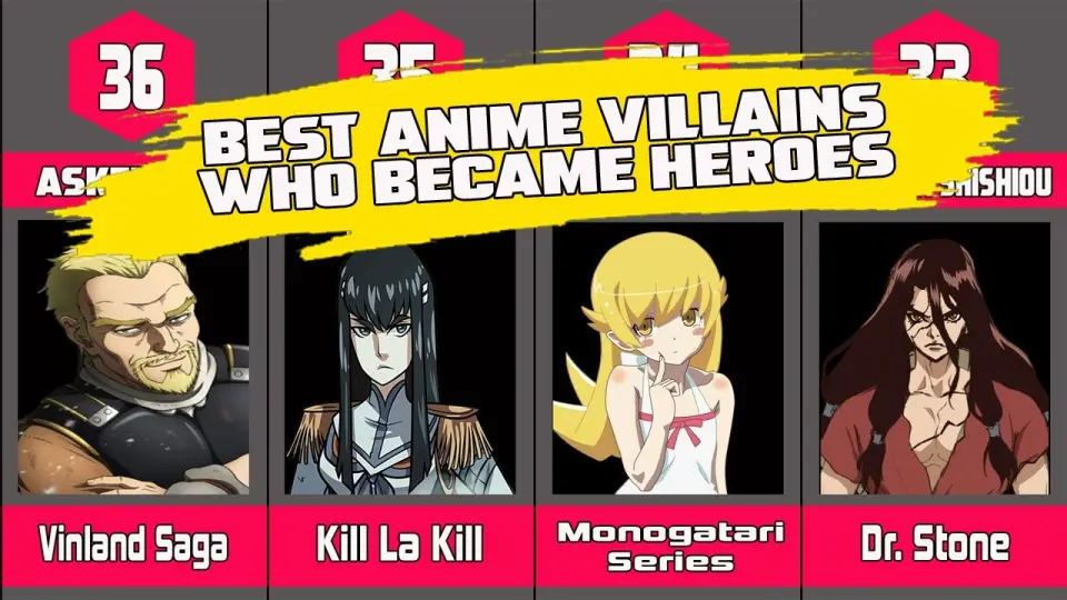 Best Anime Villains Who Became Heroes - Bilibili