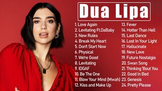 DuaLipa - Greatest Hits 2021 | TOP 100 Songs of the Weeks 2021 - Best Playlist Full Album