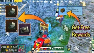 Pubg Mobile New Secret Trick To Get Pirate Crates 😍 | Gate Hidden Reward In Pirate Create 😱