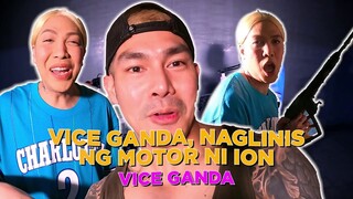 Vice Ganda Naglinis Ng Motor Ni Ion