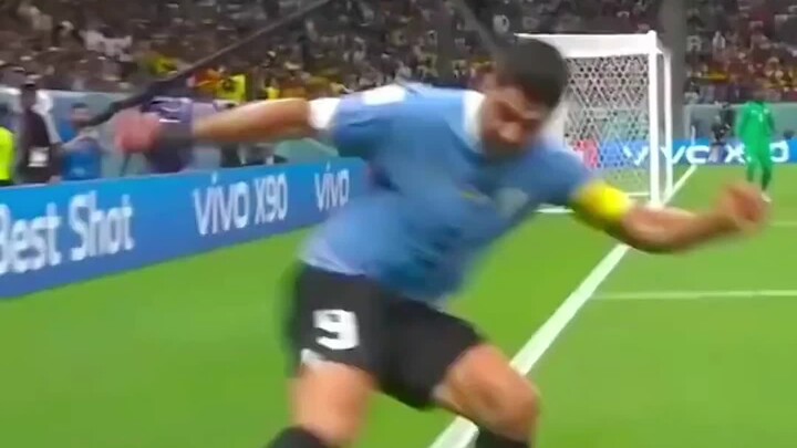 Suárez, who often scores incredible goals.
