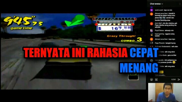 🔥 TERNYATA INI RAHASIA CEPAT MENANG DI CRAZY TAXI!