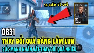 Cập Nhật OB31 - Nhân Vật Chrono Bị Thay Đổi Sức Mạnh Quá Sức Tưởng Tượng || Free Fire