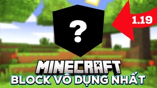 Block Vô Dụng Nhất Trong Minecraft  - Thử Nghiệm 1.19