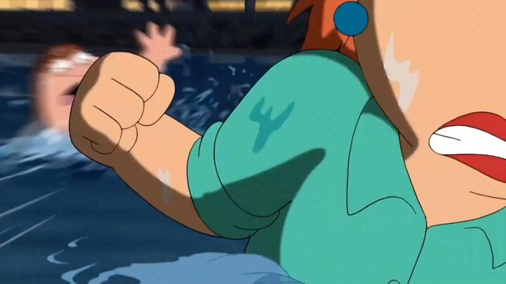 Louis' fighting power is full, killing whales and beating great white sharks, what a passionate figh