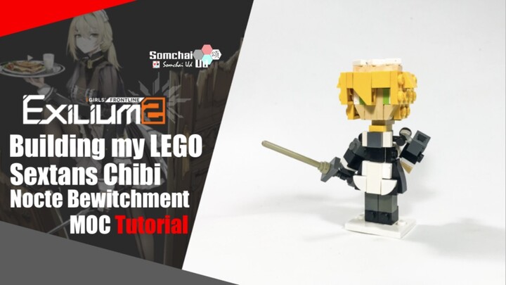 LEGO Girls' Frontline 2: Exilium Sextans (Nocte Bewitchment) Chibi MOC Tutorial | Somchai Ud