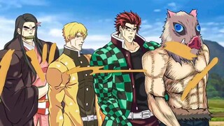 พากย์นรก แก๊กดาบพิฆาตอสูร EP 9 หนีไปเนซึโกะ!!🥒🌸【Kimetsu no yaiba】