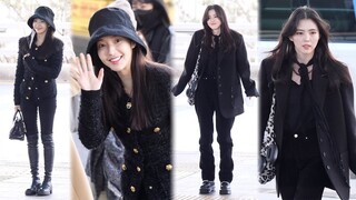 박민영 (Park Min Young) & 한소희 (Han Sohee) AAA 출국 직캠 @ 인천공항｜221211