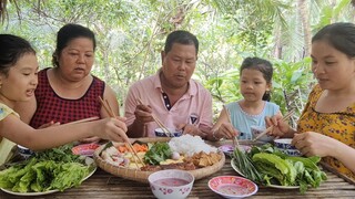 Bún Đậu Mắm Tôm Ăn Một Lần Nhớ Mãi| TKQ & Family T803