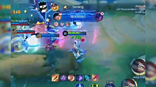 Moment YSS maniac #mlbb