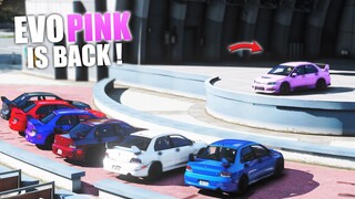 EVO PINK KEMBALI MENUNJUKAN TARINGNYA - RACEGOD - GTA V ROLEPLAY