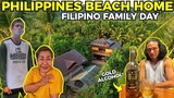 PHILIPPINES BEACH HOME FAMILY - Gold Filipino Alcohol? Mama Rose Cooking In Cateel (Davao)