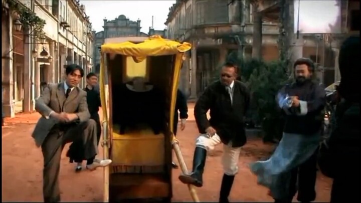 Turns out the behind-the-scenes footage of “Let the Bullets Fly” is even more thrilling than the mov