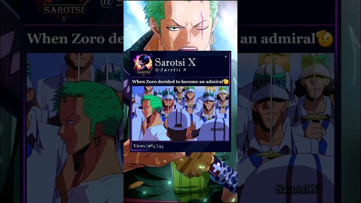 #Zoro #Onepiece