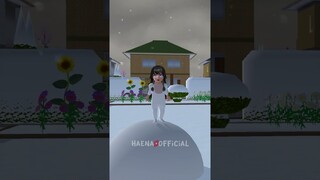 HAENA’S WORLD : HAENA MAIN BOLA SALJU #sakuraschoolsimulator #shorts