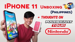 iPhone 11 Unboxing (Philippines) + Mario Kart Tour Test & Thoughts