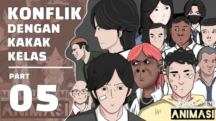 animasi sekolah - konflik dengan kakak kelas part 5
