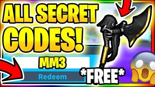 Roblox Murder Mystery 3 New Codes! 2021 March