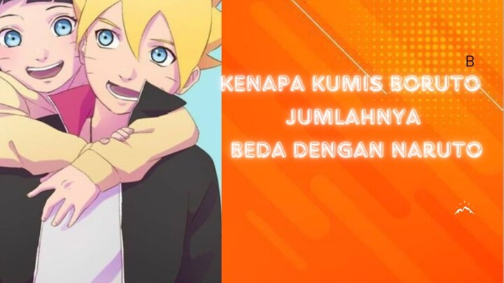 Kenaps Jumlah Kumis Boruto Berbeda Dengan Naruto