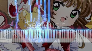 เปิดประตู (เปิดใจ) - ฮิโรเสะ คาโอริ ฉบับดัดแปลงเปียโน เพลงเปิดอนิเมะ "ซากุระ มือปราบไพ่ทาโรต์"