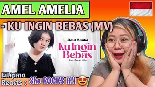 AMEL AMELIA - KU INGIN BEBAS (Music Video) || FILIPINA REACTS