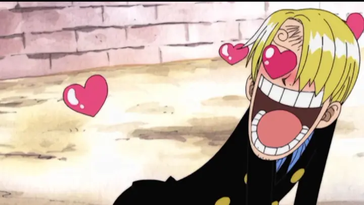 sanji is too much inlove with nami 😂