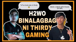 H2WO HINDI MAKAPANIWALA NA TINALO SILA NI THIRDY GAMING