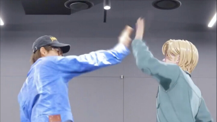 250501 | Noah dance challenge | EXO_KAI and PLAVE_Noa waiting on