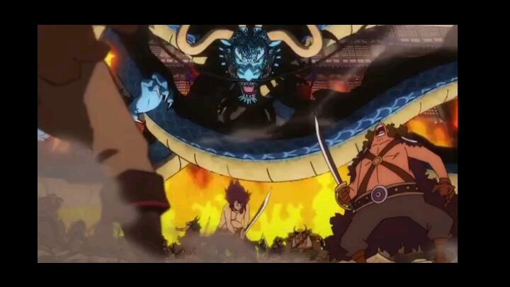 Gila, Sun God Nika, Gear 5 Luffy. One piece 1071