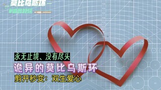 你听说过莫比乌斯环吗？一个永无止境、没有尽头的环；诡异又神奇，一起来看一下它的奇妙现象吧！