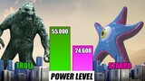 Creepy Giant Monsters Tournament Arena Power Comparison | SPORE