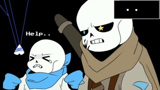 Animasi UndertaleError Sans Vs Dog