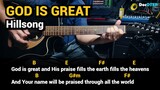 GOD IS GREAT - Hillsong (Guitar Tutorial with Chords Lyrics)