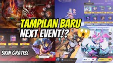 TAMPILAN BARU DAN NEXT EVENT ASPIRANT!? EVENT SKIN GRATIS!!