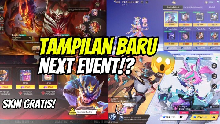 TAMPILAN BARU DAN NEXT EVENT ASPIRANT!? EVENT SKIN GRATIS!!