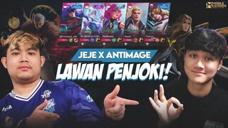Jeje x Evos Antimage Ranked Ketemu Penjoki! Bantaiii - Mobile Legends