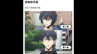 我的下巴独自变尖