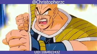 Dragon Ball Z [AMV] Nappa Tribute - I am Machines- lính đánh thuê của Vegeta  #anime #schooltime
