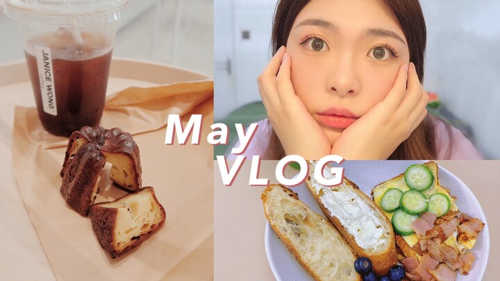 VLOG|May.daily Chào tháng Năm|Chia sẻ cách trang điểm mắt|Ăn brunch|Vệ sinh điều hòa|Uống cà phê|Nhậ
