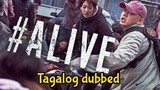 #ALIVE Zombie horror movie Tagalog Dubbed 👍 😱