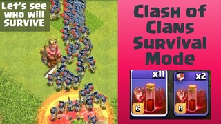 Skeleton Apocalypse | Every Troops VS Skeleton Spell | Clash of Clans