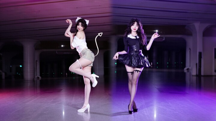【Xi Meng】Double sexy attack! 〈Catwalking Lightly〉Who can resist those juicy legs?