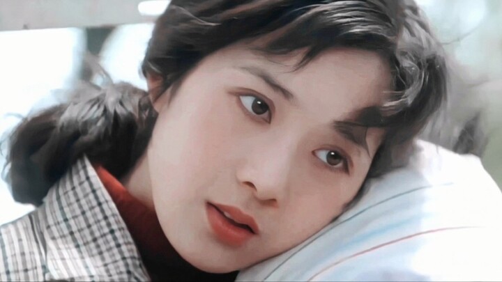 This is the real pure little white flower face! ◎ The first beauty of the mainland in the 1980s, Gon