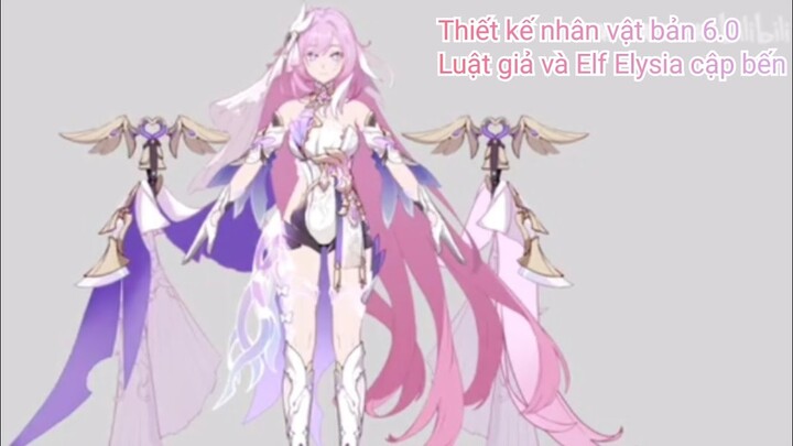 Honkai impact. Elysia luật giả phiên bản 6.0 | AD pass bản 5.9 lấy full bộ gear cho nó Elysia