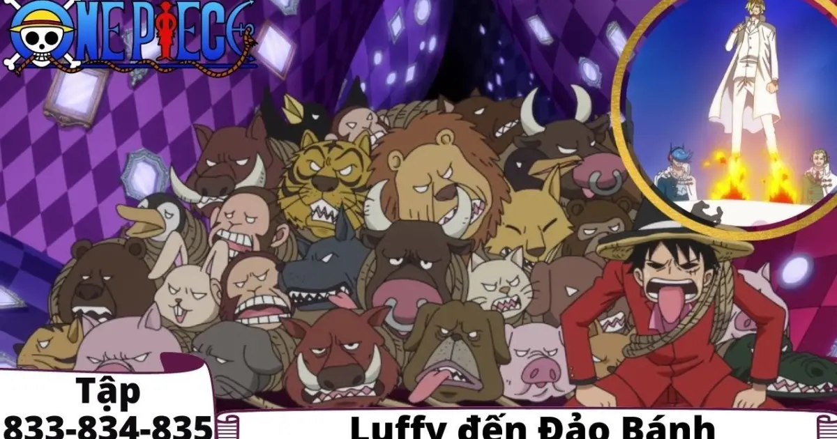 One Piece Tập 3 4 5 Luffy đến đảo Banh đảo Hải Tặc Tom Tắt Anime Bilibili